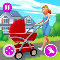 Скачать взлом Mother Simulator: Family life  [МОД Unlocked] - стабильная версия apk на Андроид