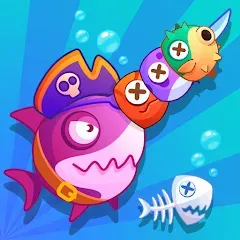 Взлом Sword Shark.io - Hungry Shark  [МОД Все открыто] - последняя версия apk на Андроид