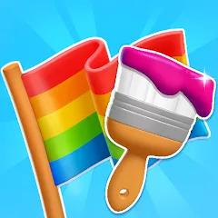 Взлом Flag Painters (Флаг Пэйнтерс)  [МОД Unlimited Money] - стабильная версия apk на Андроид