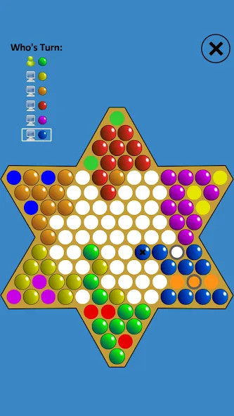 Chinese Checkers Touch (Китайские шашки Тач)  [МОД Бесконечные деньги] Screenshot 3