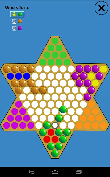 Chinese Checkers Touch (Китайские шашки Тач)  [МОД Бесконечные деньги] Screenshot 5