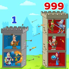 Скачать взломанную Hustle Castle: Medieval games (Хастл Кастл)  [МОД Unlocked] - стабильная версия apk на Андроид