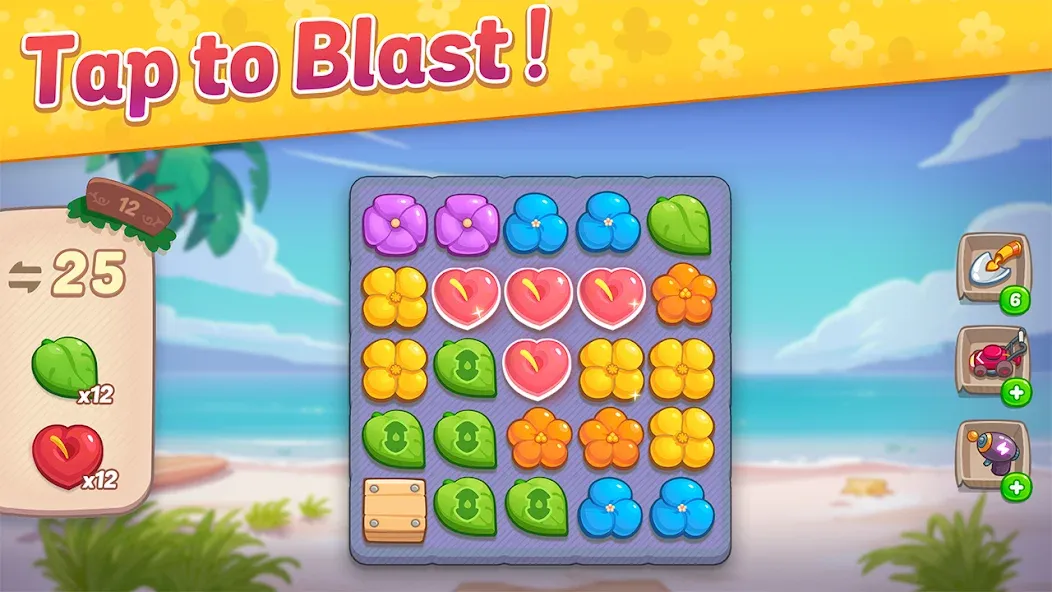 Ohana Island: Blast & Build (Охана Айленд)  [МОД Menu] Screenshot 5