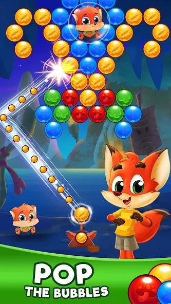 Bubble Friends Bubble Shooter  [МОД Mega Pack] Screenshot 1