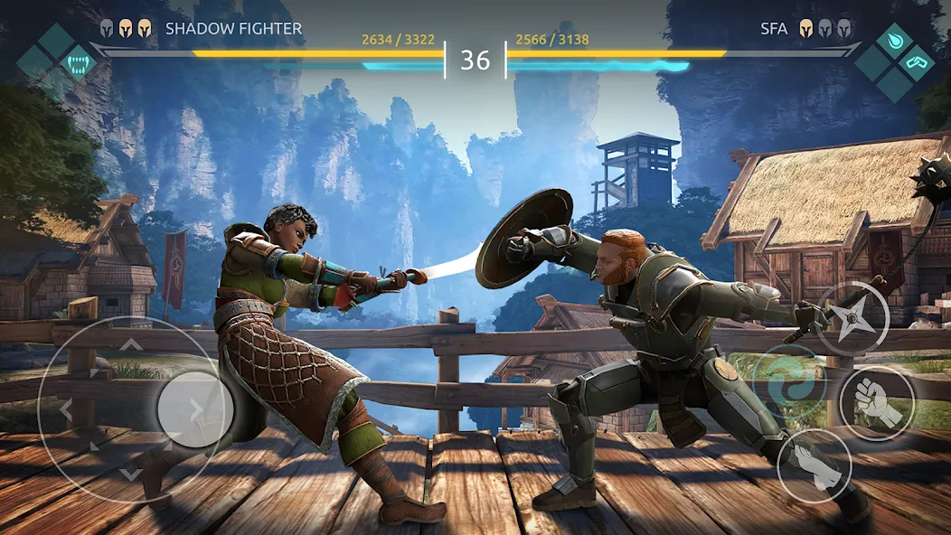 Shadow Fight 4: Arena (Шадоу Файт 4)  [МОД Unlimited Money] Screenshot 1