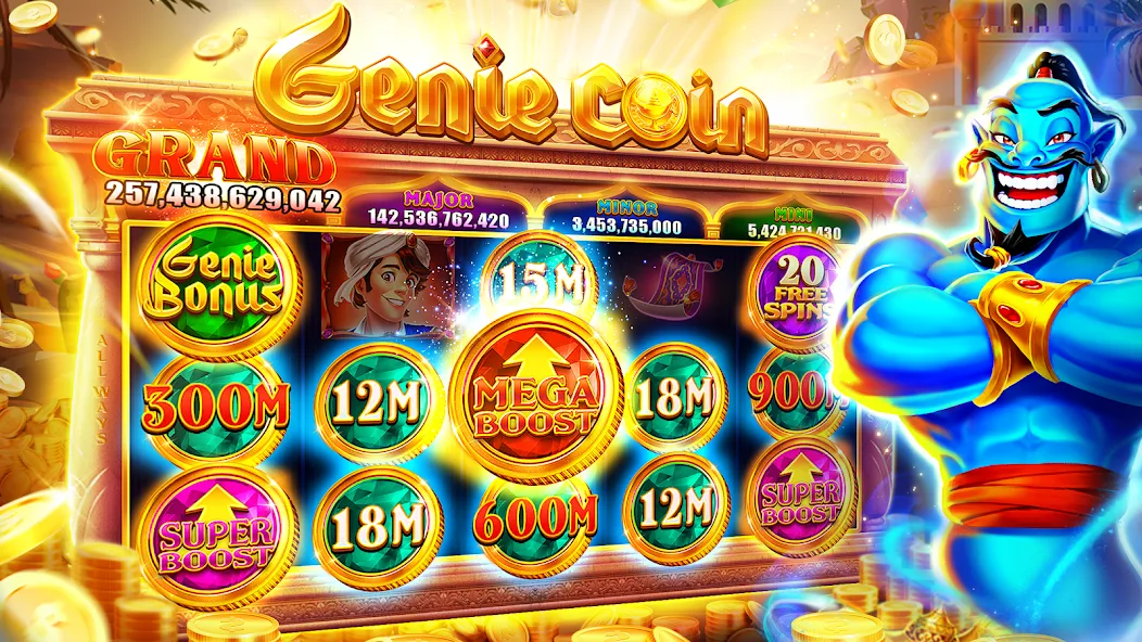 House of Slots - Casino Games (Хаус оф Слотс)  [МОД Mega Pack] Screenshot 3