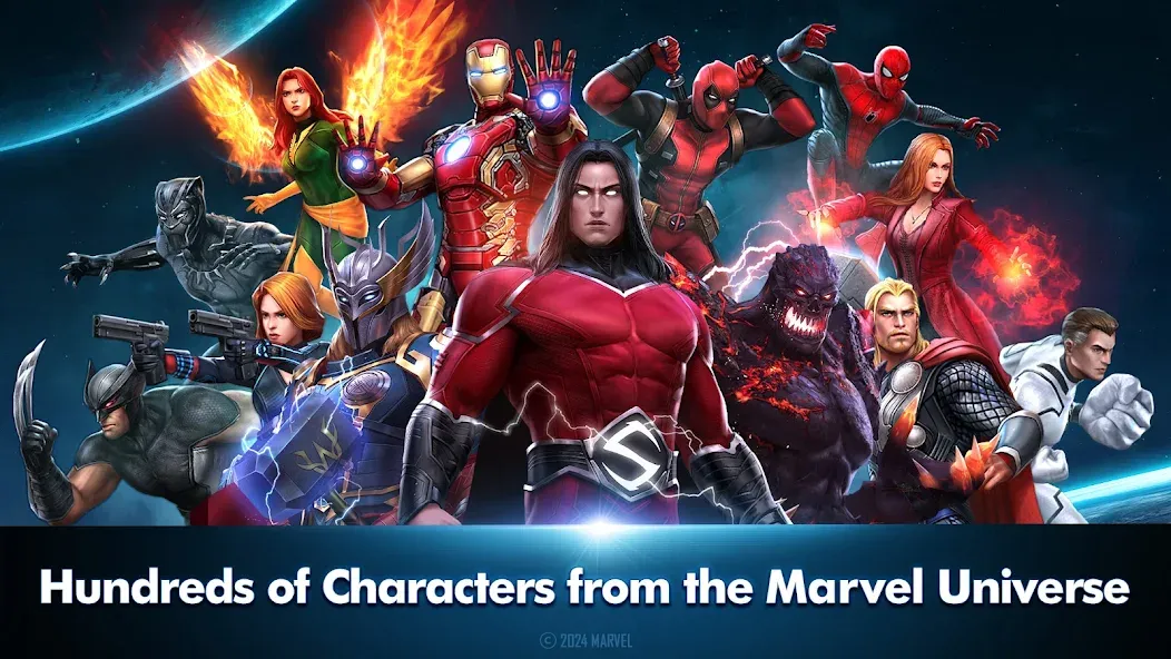 MARVEL Future Fight (МАРВЕЛ Фьючер Файт)  [МОД Menu] Screenshot 2