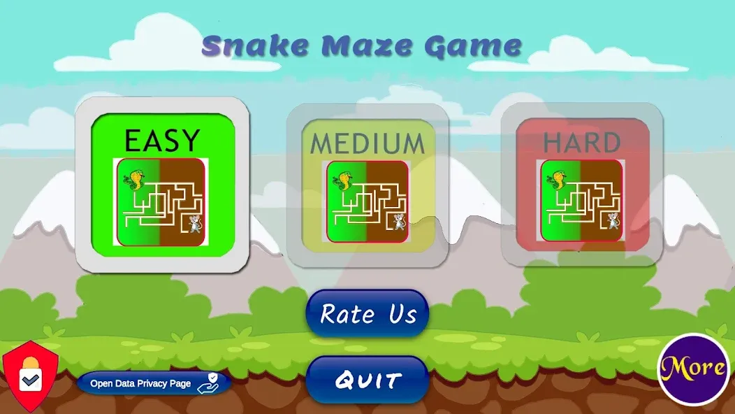 Snake Maze game (Змеиная лабиринтная игра)  [МОД Unlocked] Screenshot 1