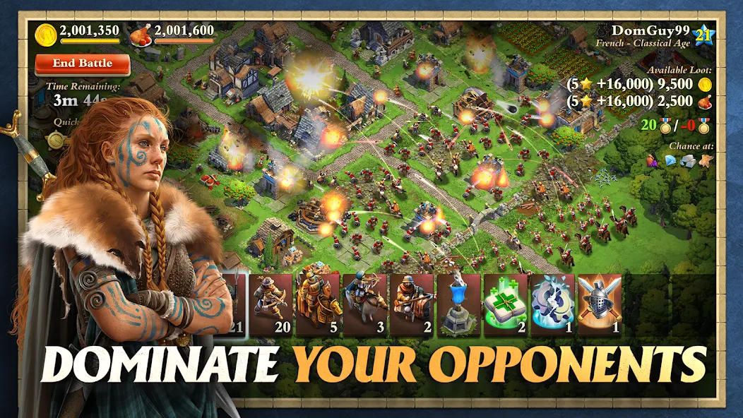 DomiNations Asia (Доминейшнс Азия)  [МОД Бесконечные деньги] Screenshot 1