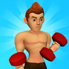 Скачать взломанную Muscle Tycoon 3D: MMA Boxing (Масл Тайкун 3D)  [МОД Меню] - последняя версия apk на Андроид