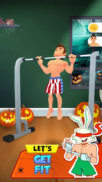 Idle Workout Master: MMA hero (Айдл Воркаут Мастер)  [МОД Unlimited Money] Screenshot 2