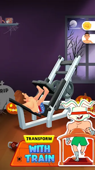 Idle Workout Master: MMA hero (Айдл Воркаут Мастер)  [МОД Unlimited Money] Screenshot 4