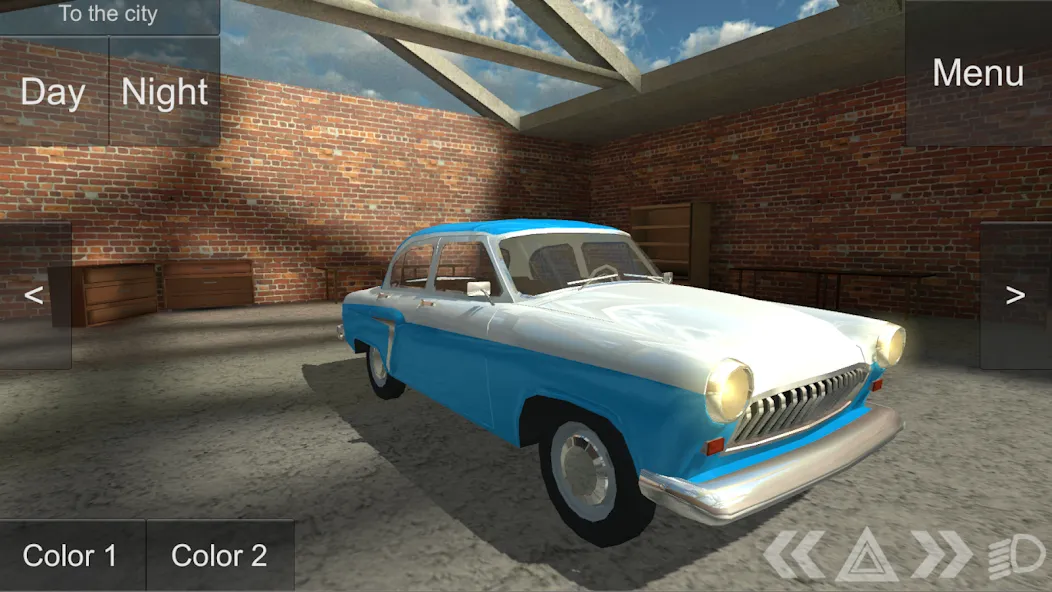 Russian Classic Car Simulator (Русский Классический Автосимулятор)  [МОД Все открыто] Screenshot 1