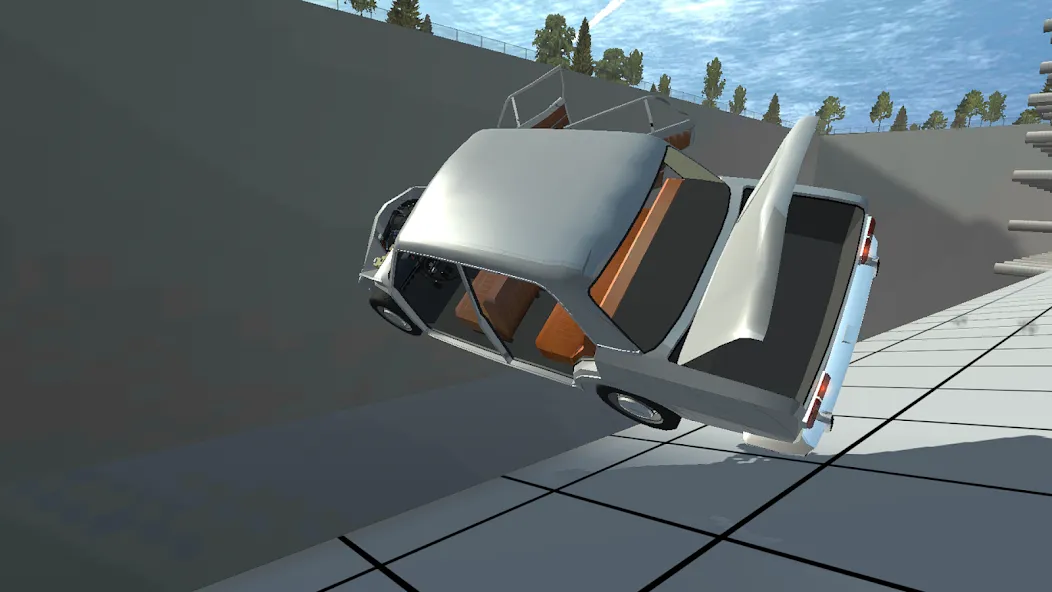 Simple Car Crash Physics Sim (Симулятор физики простого автомобильного столкновения)  [МОД Меню] Screenshot 2