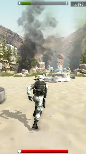 Infantry Attack: War 3D FPS (Инфантерийская атака)  [МОД Menu] Screenshot 1