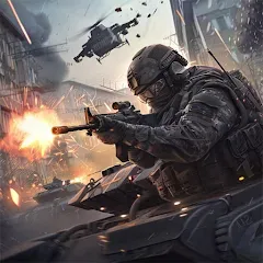 Скачать взлом Infantry Attack: War 3D FPS (Инфантерийская атака)  [МОД Menu] - полная версия apk на Андроид