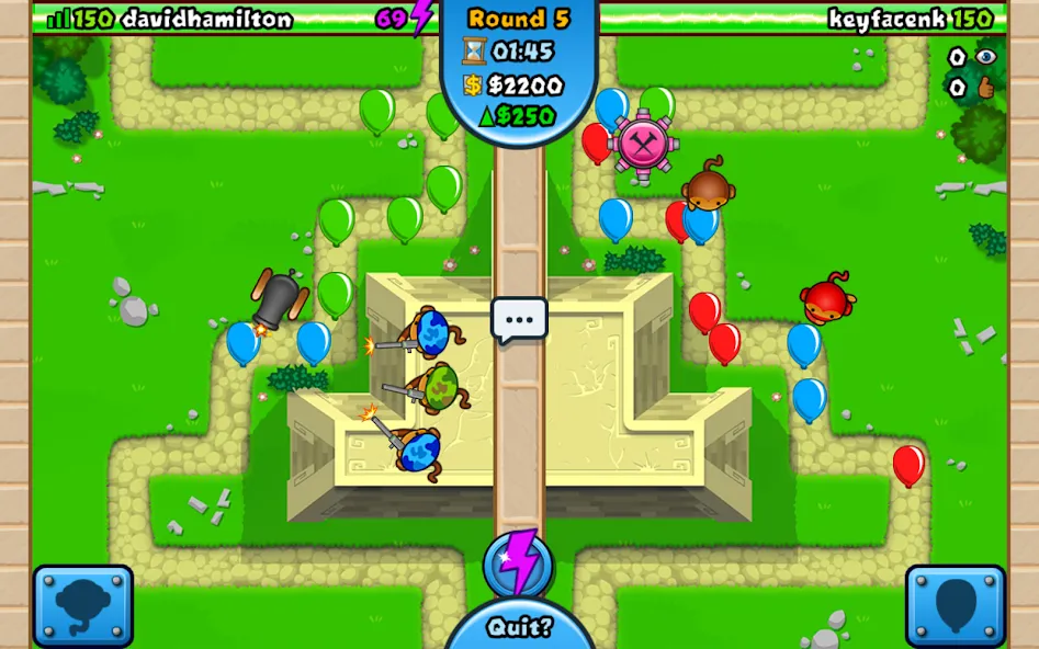 Bloons TD Battles (Блунс ТД Батлз)  [МОД Все открыто] Screenshot 2