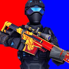 Взлом POLYWAR: 3D FPS online shooter (ПОЛИВАР)  [МОД Бесконечные монеты] - последняя версия apk на Андроид