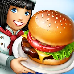 Взломанная Cooking Fever: Restaurant Game  [МОД Menu] - стабильная версия apk на Андроид