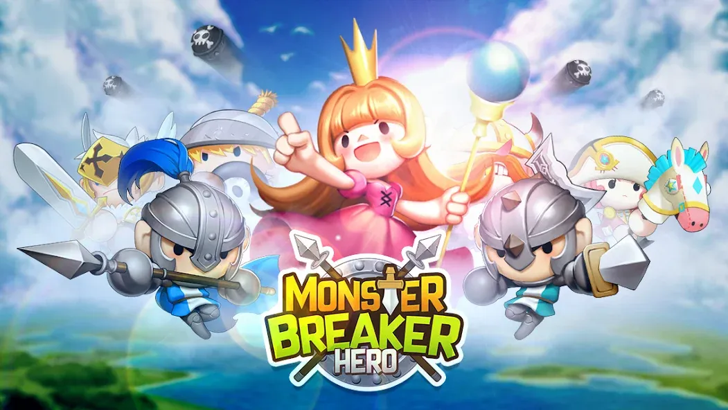 Monster Breaker Hero (Монстер Брейкер Герой)  [МОД Много монет] Screenshot 1