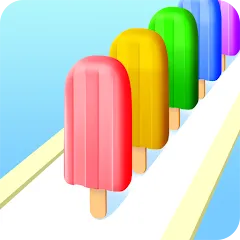 Скачать взломанную Popsicle Stack (Попсикл Стэк)  [МОД Меню] - последняя версия apk на Андроид