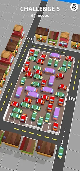 Car Parking Jam 3D: Move it!  [МОД Много монет] Screenshot 2