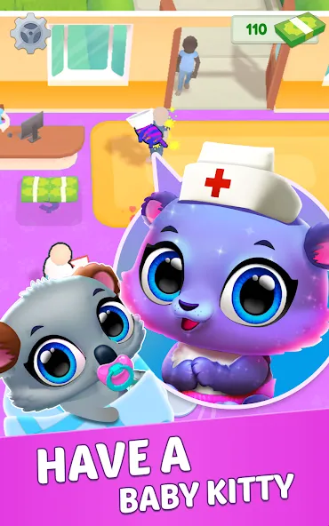 Cute Animals: Pet Doctor (Мрдж Кьют Энималс)  [МОД Много денег] Screenshot 2