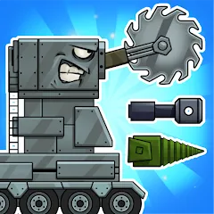 Взломанная Tanks Arena io: Craft & Combat (Танки Арена ио)  [МОД Все открыто] - последняя версия apk на Андроид