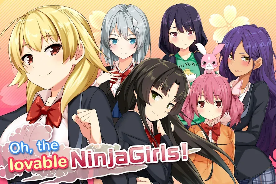 Moe! Ninja Girls/Sexy School  [МОД Menu] Screenshot 3