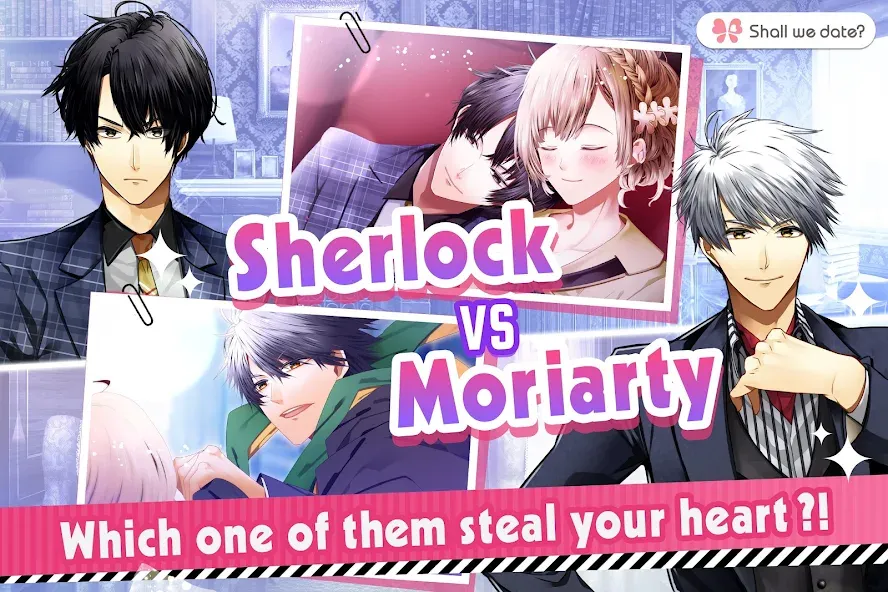 Guard me, Sherlock! - otome  [МОД Menu] Screenshot 3