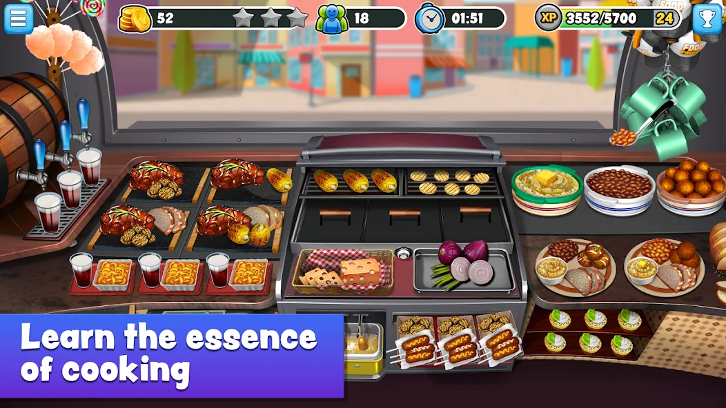 Food Truck Chef™ Cooking Games (Фуд Трак Шеф)  [МОД Mega Pack] Screenshot 1