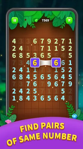 Number Match - Ten Pair Puzzle (Намбер Матч)  [МОД Mega Pack] Screenshot 1