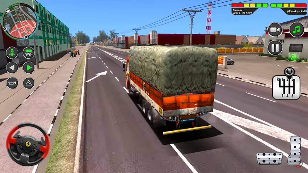 Indian Heavy Truck Delivery 3D  [МОД Unlimited Money] Screenshot 2