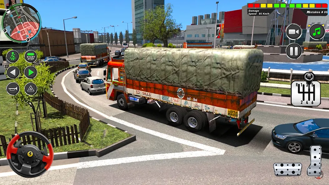 Indian Heavy Truck Delivery 3D  [МОД Unlimited Money] Screenshot 4