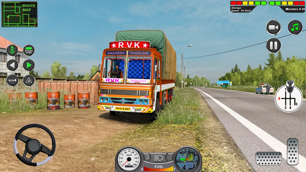 Indian Heavy Truck Delivery 3D  [МОД Unlimited Money] Screenshot 5