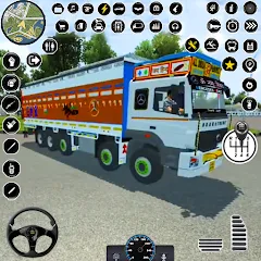 Взломанная Indian Heavy Truck Delivery 3D  [МОД Unlimited Money] - стабильная версия apk на Андроид