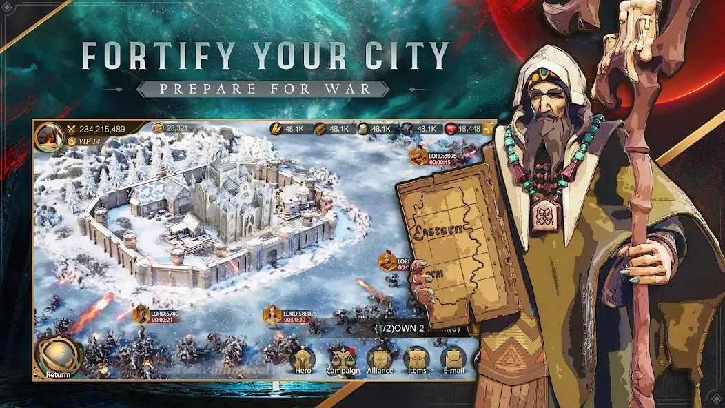 Land of Empires: Immortal (Лэнд оф Эмпайрс)  [МОД Много монет] Screenshot 2