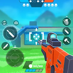 Скачать взломанную FRAG Pro Shooter (ФРАГ Про Шутер)  [МОД Unlocked] - полная версия apk на Андроид