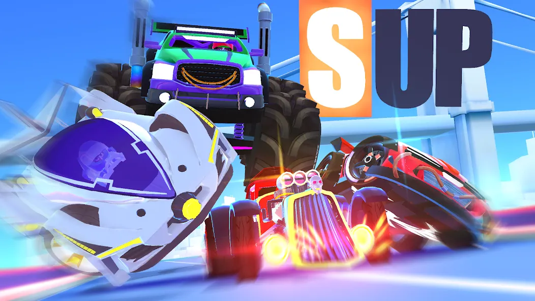 SUP Multiplayer Racing Games (СУП Мультиплеер Рейсинг)  [МОД Mega Pack] Screenshot 5