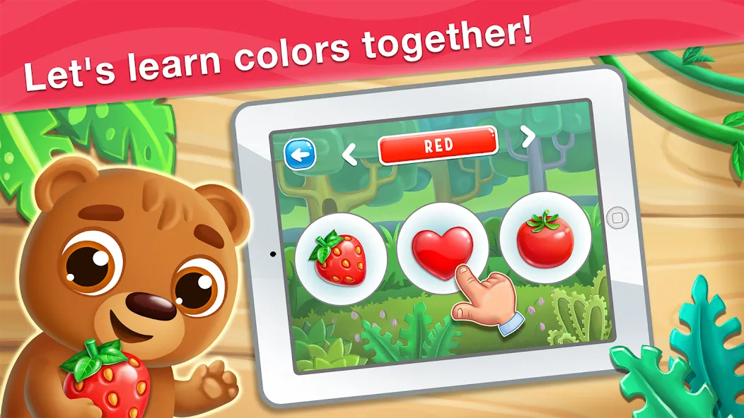 Colors learning games for kids  [МОД Menu] Screenshot 1