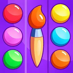 Взломанная Colors learning games for kids  [МОД Menu] - последняя версия apk на Андроид