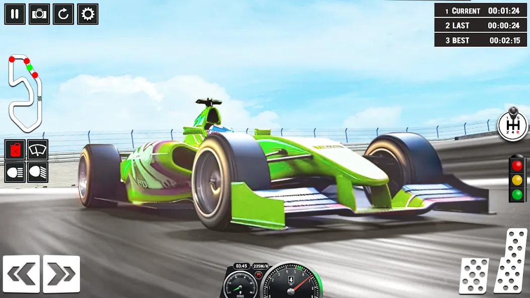 Formula Racing Car Racing Game  [МОД Много денег] Screenshot 5