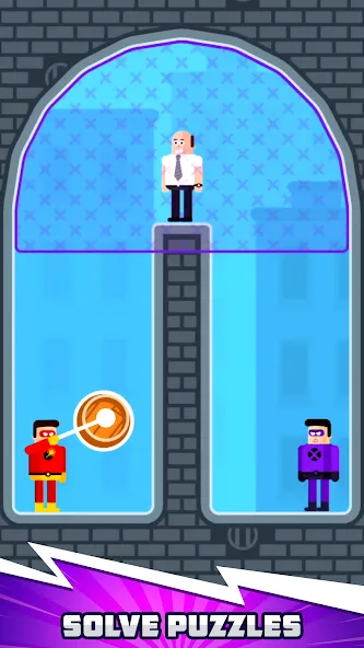 The Superhero League (Зе Суперхиро Лигующ)  [МОД Unlimited Money] Screenshot 2