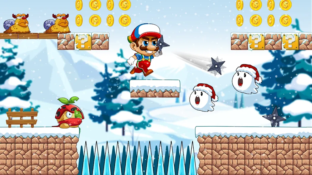 Super Bean Bros: Running Games (Супер Бин Приключение)  [МОД Unlocked] Screenshot 4