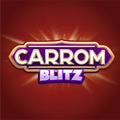 Скачать взломанную Carrom Blitz: Win Rewards (Карром Блиц)  [МОД Unlimited Money] - полная версия apk на Андроид