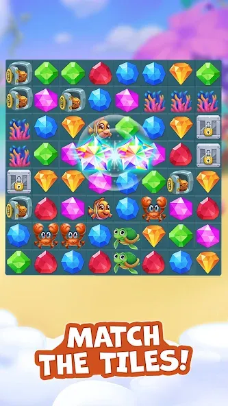 Pirate Treasures: Jewel & Gems  [МОД Unlimited Money] Screenshot 5