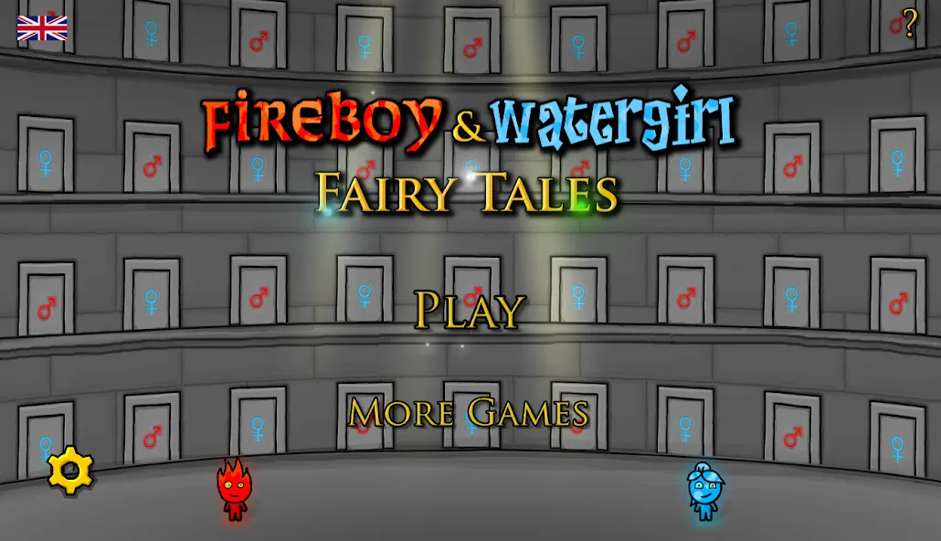 Fireboy & Watergirl FairyTales  [МОД Бесконечные монеты] Screenshot 1