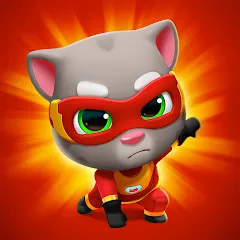 Взлом Talking Tom Hero Dash  [МОД Mega Pack] - полная версия apk на Андроид