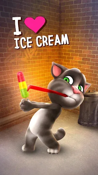 Talking Tom Cat  [МОД Много денег] Screenshot 1