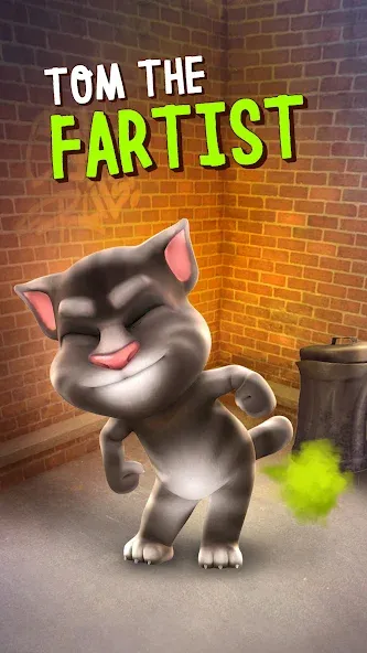 Talking Tom Cat  [МОД Много денег] Screenshot 3